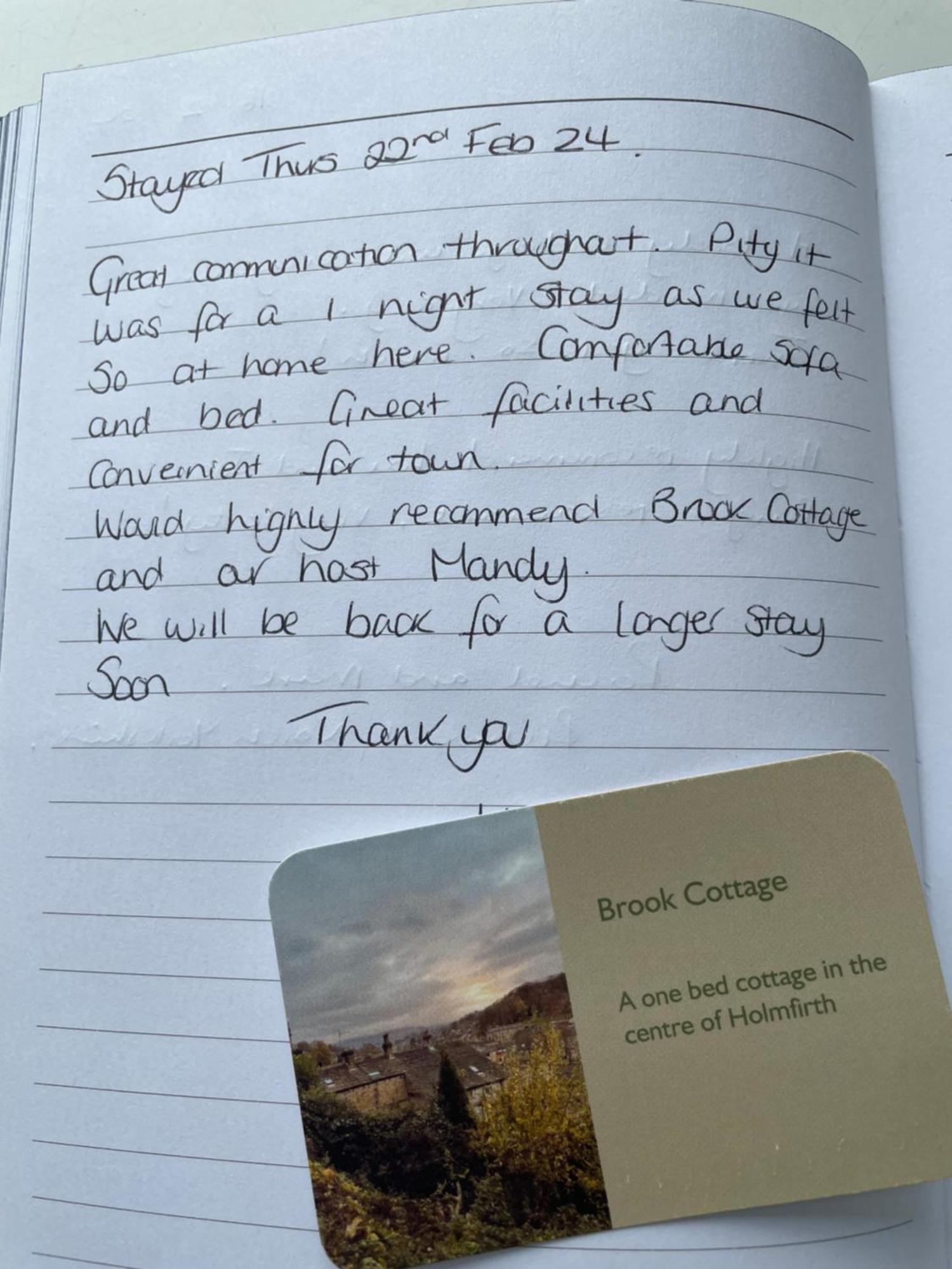 Brook Cottage 홀름퍼스 외부 사진
