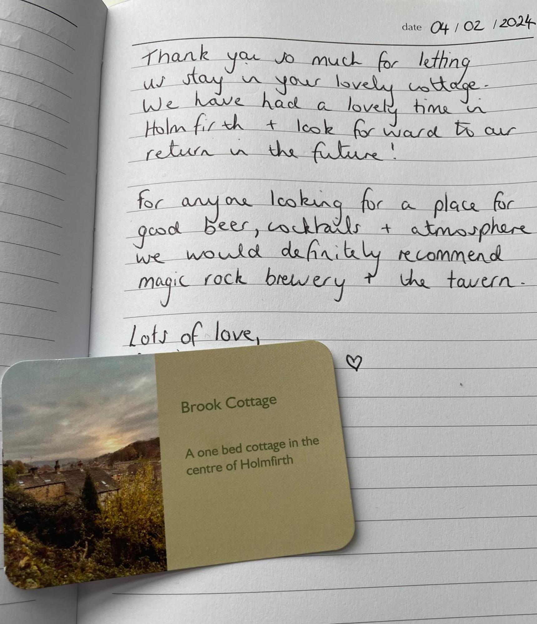 Brook Cottage 홀름퍼스 외부 사진